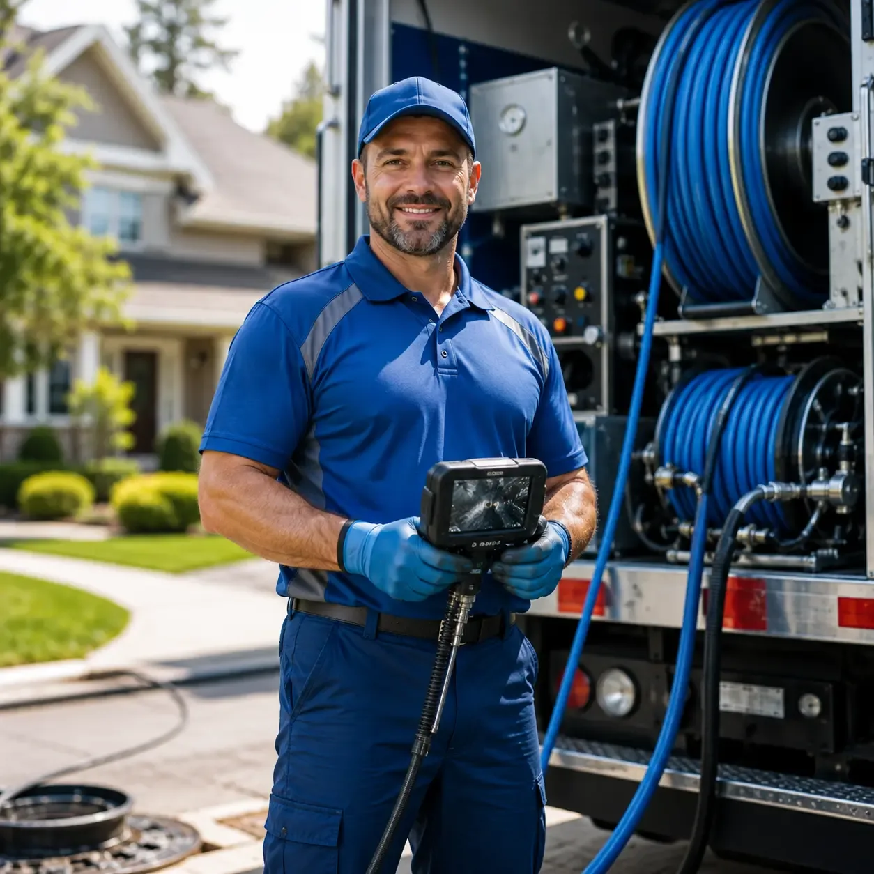 Local outdoor drain cleaning specialists in Valentines, VA